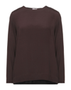 Rossopuro Blouses In Brown
