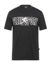 Plein Sport T-shirts In Black