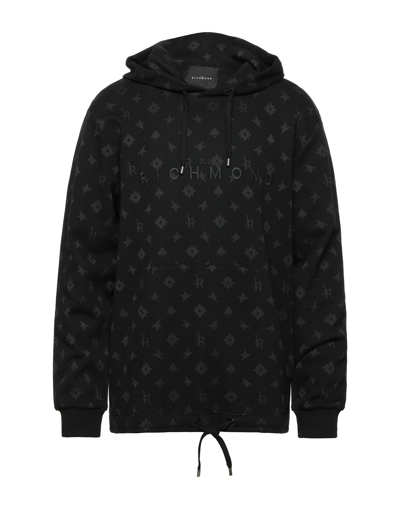 John Richmond Sweatshirts In Black