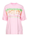 OPENING CEREMONY OPENING CEREMONY WOMAN T-SHIRT PINK SIZE XS COTTON
