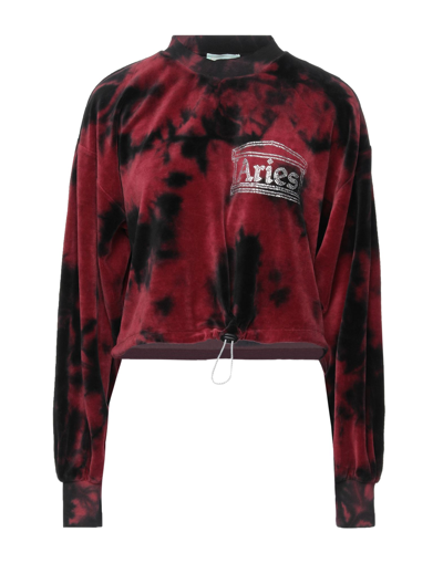 Aries Sweatshirts In Red