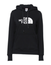 The North Face Black  Jersey Hoodie With Print In Black