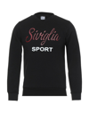 SIVIGLIA SIVIGLIA MAN SWEATSHIRT BLACK SIZE XL COTTON, POLYESTER