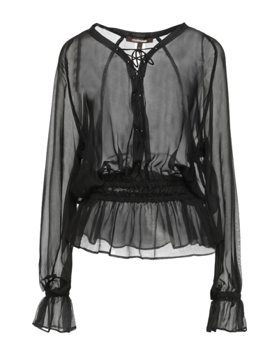 Roberto Cavalli Blouses In Black