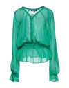 Roberto Cavalli Blouses In Green