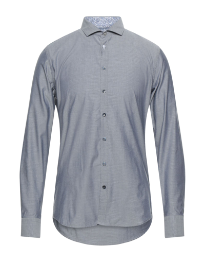 Sseinse Shirts In Slate Blue