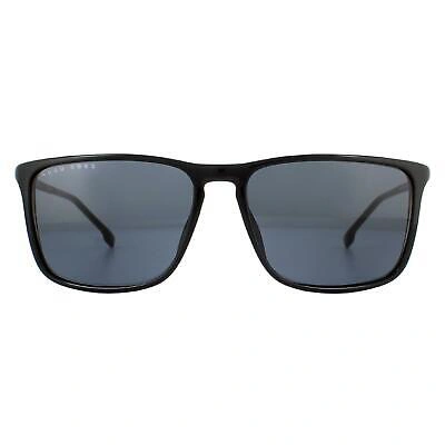 Pre-owned Hugo Boss Sunglasses Boss 1182/s 807 Ir Black Grey