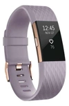 FITBIT CHARGE 2 SPECIAL EDITION WIRELESS ACTIVITY & HEART RATE TRACKER,FB407RGLVL