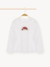 Chloé Printed Top In White