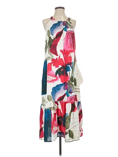 Pre-owned 52seven Casual Dress In White
