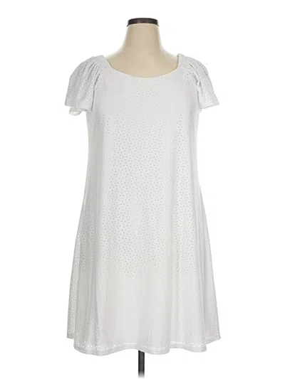Pre-owned 52seven Casual Dress In White