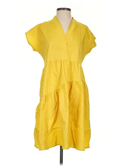 Pre-owned 52seven Casual Dress In Yellow