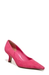 Sam Edelman Bianka Pointed Toe Pump In Dahlia Pink