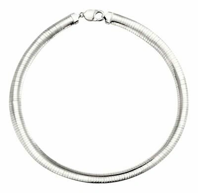 Pre-owned Elements Silver Womens Omega Necklace - Silver