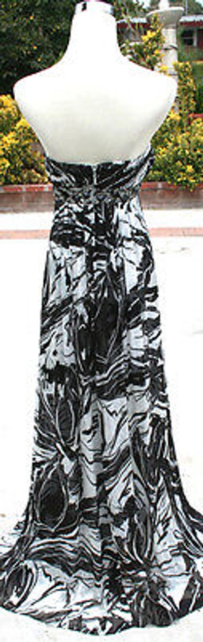 Pre-owned Bcbgmaxazria Bcbg Max Azria Multi Evening Formal Gown 0