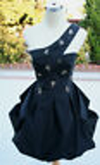 Pre-owned Bcbgmaxazria Bcbg Max Azria Black Homecoming Dance Dress 10