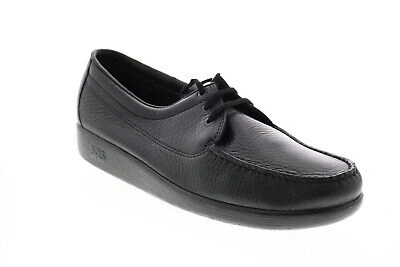 Pre-owned Sas Amigo 0031-013 Mens Black Narrow B Loafers & Slip Ons Boat Shoes