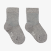 TARTINE ET CHOCOLAT TARTINE ET CHOCOLAT GREY KNITTED COTTON SOCKS