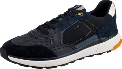 Pre-owned Geox Neu  U Dolomia Sneakers Low 23133983 Für Herren Dunkelblau