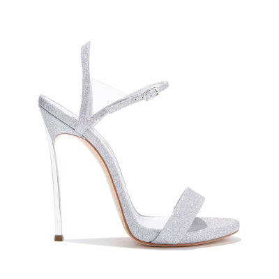 Casadei Stratosphere Sandals In Silver