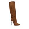 Casadei Maxi Blade - Woman High Boots Saddle 40 In Saddle