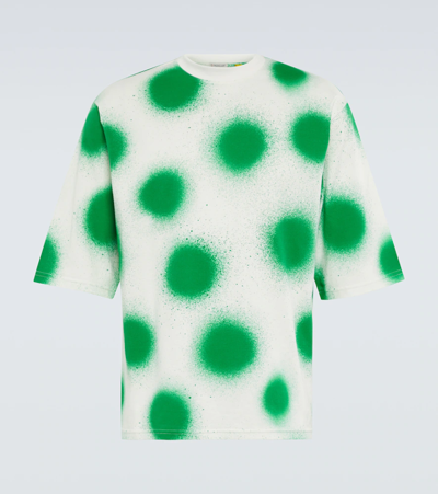 Moncler Genius All Over Print T-shirt In White