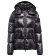 Moncler Fourmine Hooded Quilted Shell Down Jacket In Black
