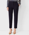 Ann Taylor The High Waist Ankle Pant In Atlantic Navy
