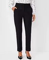 Ann Taylor The High Waist Ankle Pant In Black