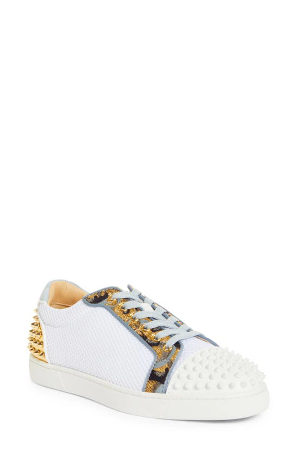 Christian Louboutin Seavaste Orlato Flat Sneaker In White ModeSens