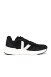 Veja Condor 2 Alveomesh Nautico Pierre Black In Black Cream
