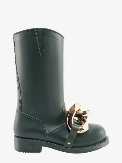 Jw Anderson Boots In Green