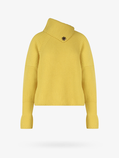 Erika Cavallini Sweater In Yellow