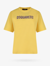 Dsquared2 T-shirt In Yellow