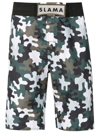 AMIR SLAMA CAMOUFLAGE-PRINT BERMUDA SHORTS