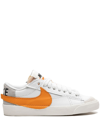 NIKE BLAZER LOW 77 JUMBO "WHITE ALPHA/ORANGE SAIL" SNEAKERS