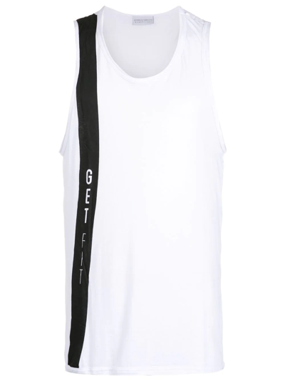 Amir Slama Logo-print Tank Top In White