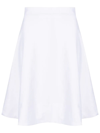 Amir Slama High-waist Midi Skirt In White