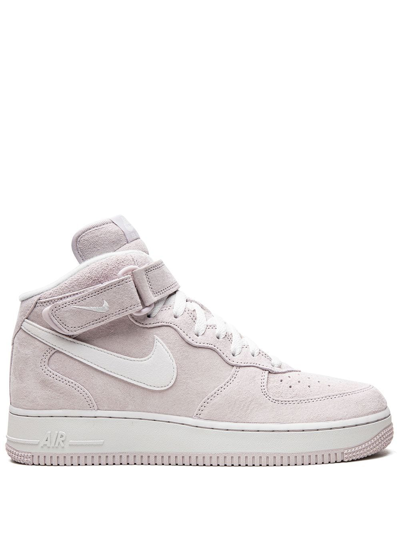 Nike Men's Air Force 1 Mid '07 Qs Sneaker In Venice Pink/white In Purple