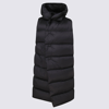 Rick Owens Sleeveless Quilted Puffer Gilet In Black