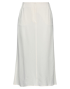 Emporio Armani Long Skirts In White