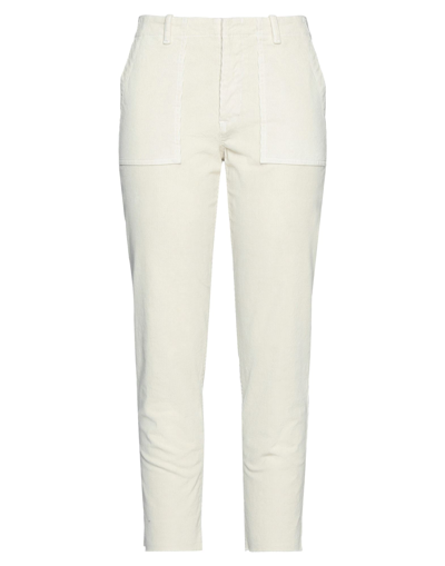 Nili Lotan Jenna Cotton Pants In Winter White