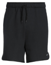 Martin Asbjørn Man Shorts & Bermuda Shorts Black Size Xs Organic Cotton, Recycled Polyester