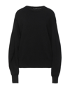 Federica Tosi Sweaters In Black