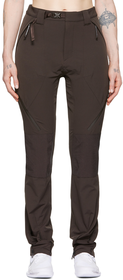 Nike Brown Cact.us Corp Edition Trousers In Velvet Brown