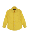 Manuell & Frank Kids' Shirts In Yellow
