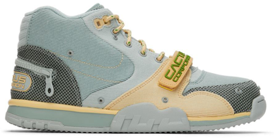 Nike Gray Travis Scott Edition Air Trainer 1 Sp Sneakers In Grey