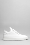 FILLING PIECES SNEAKERS IN WHITE LEATHER