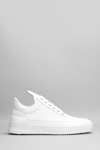 Filling Pieces Sneakers In White Leather In White
