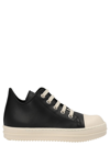 RICK OWENS LEATHER SNEAKERS